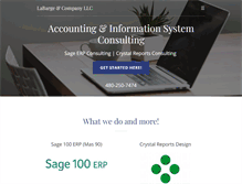 Tablet Screenshot of labargeco.com